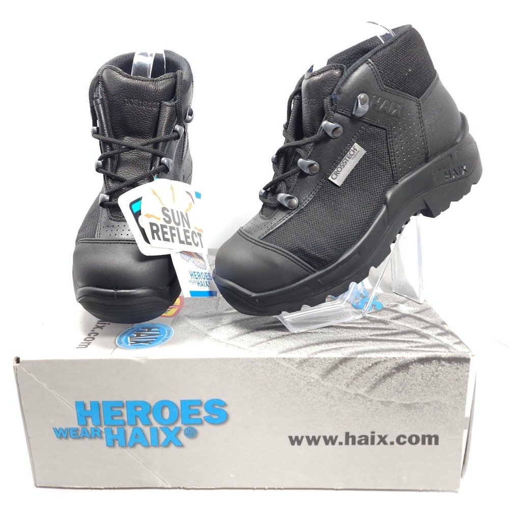 New Women's Haix AirPower R7 Crosstech Firefigher EMS / Duty Boots Size 6 W